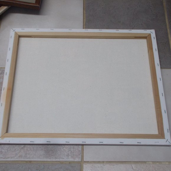 Coffee art on 16"x20" stretched canvas - Picture 2 of 2